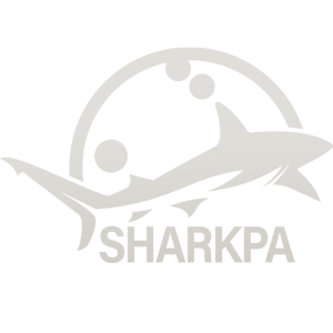 Sharkpa Logo White
